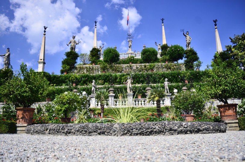 Il maestoso giardino dell'isola Bella