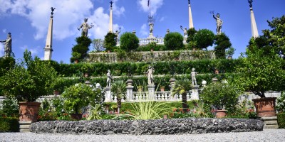 Il maestoso giardino dell'isola Bella