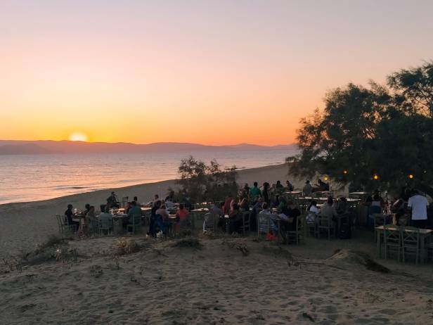 La taverna Paradiso ad Agia Anna